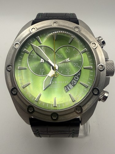 Orologio uomo android concept - uomo,