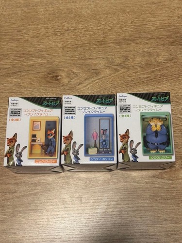 Zootopia concept figure set - 2,
